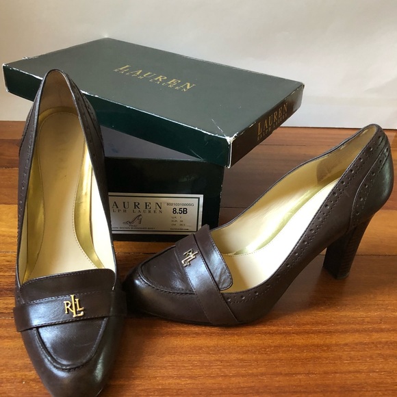 Lauren Ralph Lauren Shoes - Lauren Ralph Lauren Dark Brown Heels
